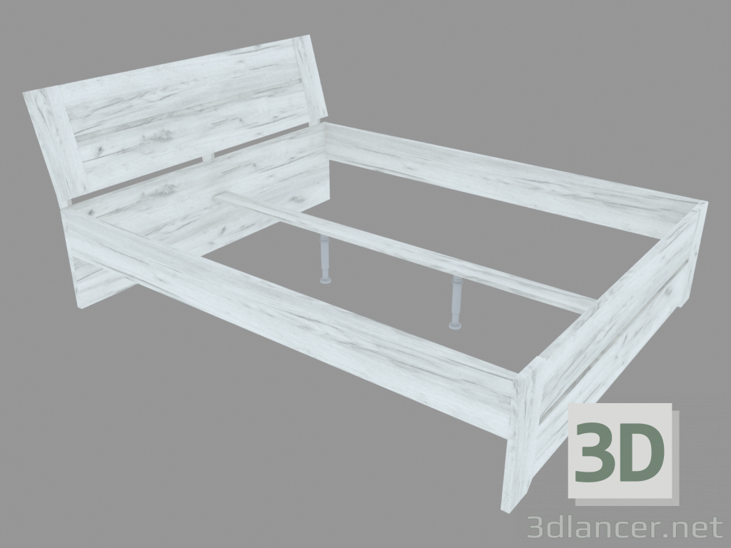 3D modeli Yatak 160 (TİP 92) - önizleme