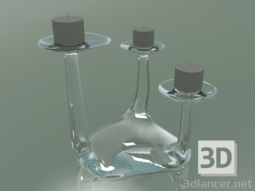 3D Modell Kerzenhalter Casanova (Tabelle) - Vorschau