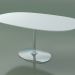 3D Modell Ovaler Tisch 0652 (H 74 - 100 x 160 cm, M02, CRO) - Vorschau