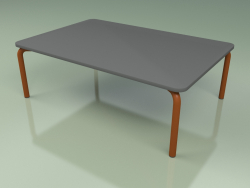 Tavolino 006 (Metallo Ruggine, HPL Grigio)