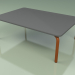 modèle 3D Table basse 006 (Metal Rouille, HPL Gris) - preview