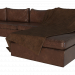 3d Soft sofa model buy - render