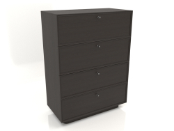 Chest of drawers TM 15 (800x400x1076, wood brown dark)