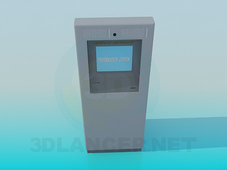 Modelo 3d ATM - preview