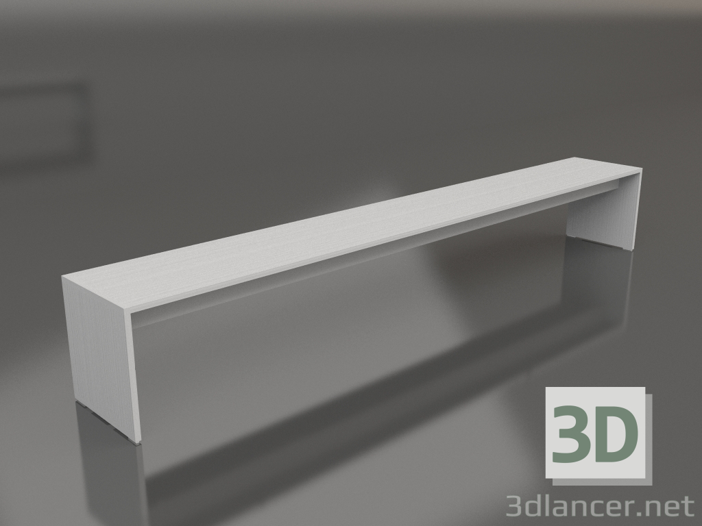 3D Modell Bank 290 (Silber eloxiert) - Vorschau