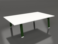 Table basse 120 (Vert bouteille, Phénolique)