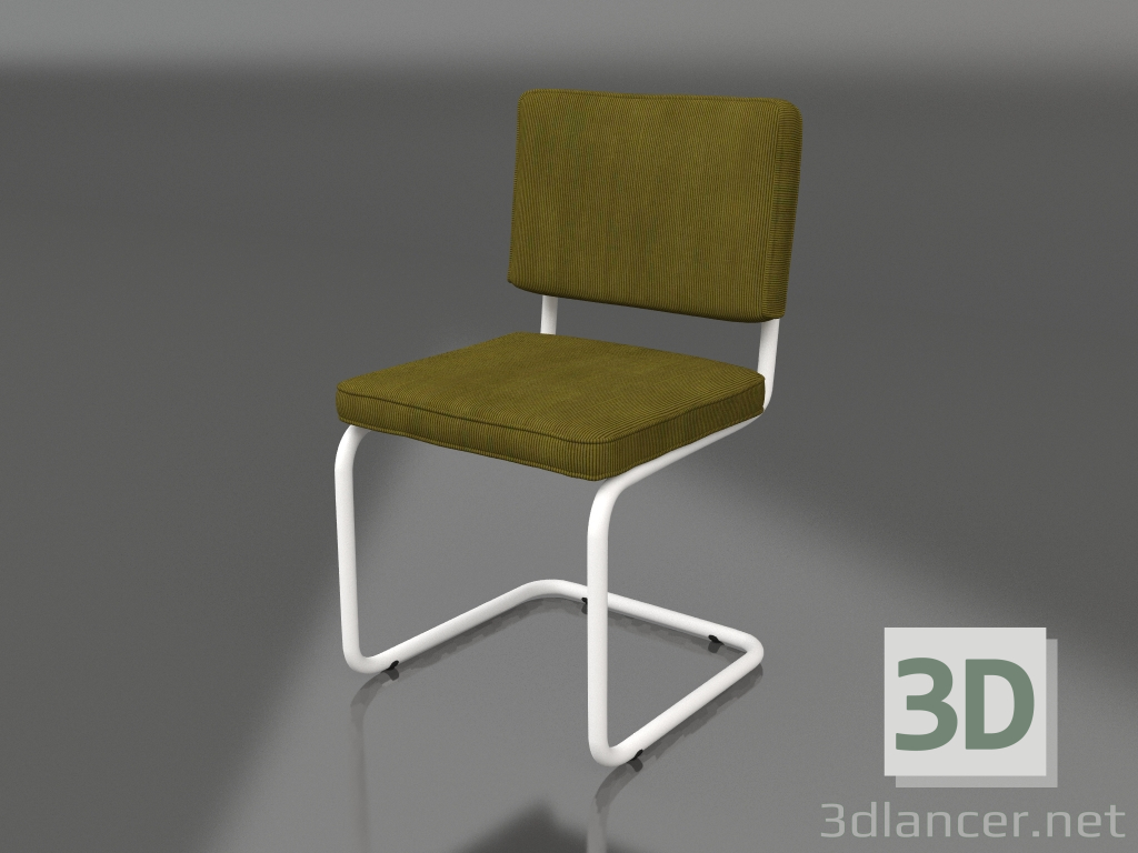 modello 3D Sedia Ridge Rib (verde) - anteprima