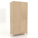 3D Modell Kleiderschrank FARGO 1050x600x2200 mm (Eiche hell) - Vorschau