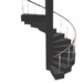 3d модель Лестница винтовая – превью