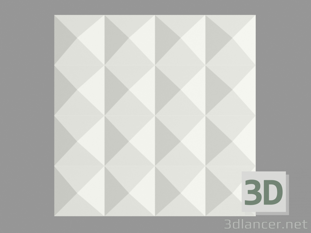 3d model Panel 3D (№2) - vista previa