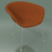 3d model Lounge chair 4232 (4 legs, upholstered f-1221-c0556) - preview