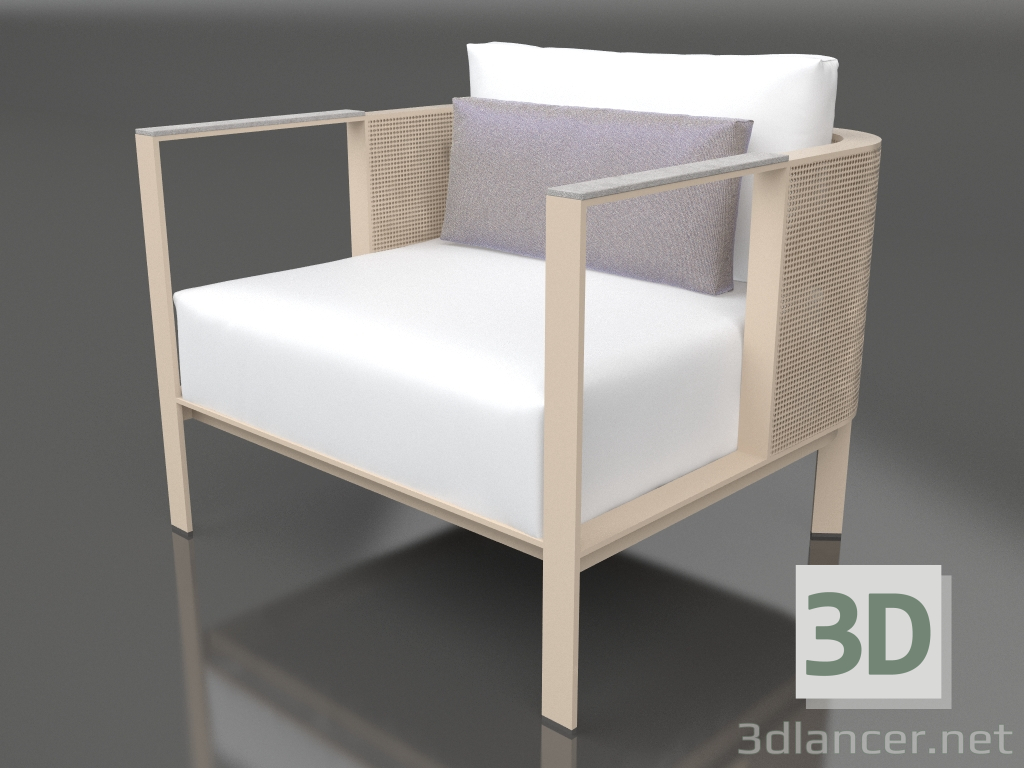 Modelo 3d Cadeira (Areia) - preview