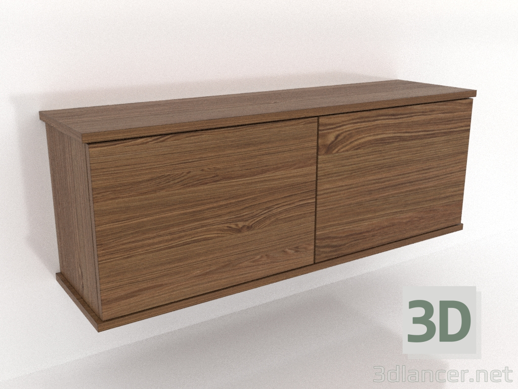 Modelo 3d Prateleira suspensa SHELF 1000 mm (nogueira clara) - preview Modelo 3d Prateleira suspensa SHELF 1000 mm (nogueira clara) - preview