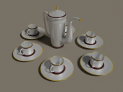 Coffee pot for six people