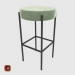 3d model Bar Stool 430 Bar - preview 3d model Bar Stool 430 Bar - preview