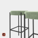 3d model Bar Stool 430 Bar - preview 3d model Bar Stool 430 Bar - preview