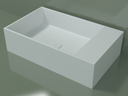 Countertop washbasin (01UN31102, Glacier White C01, L 60, P 36, H 16 cm)