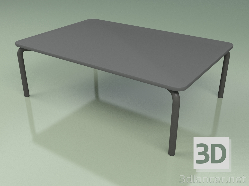 3d model Coffee table 006 (Metal Smoke, HPL Gray) - preview