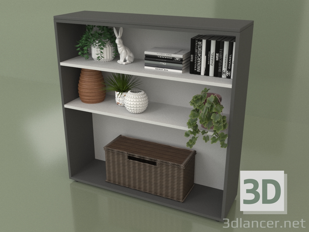 3d model Wall chest of drawers (10363) - preview