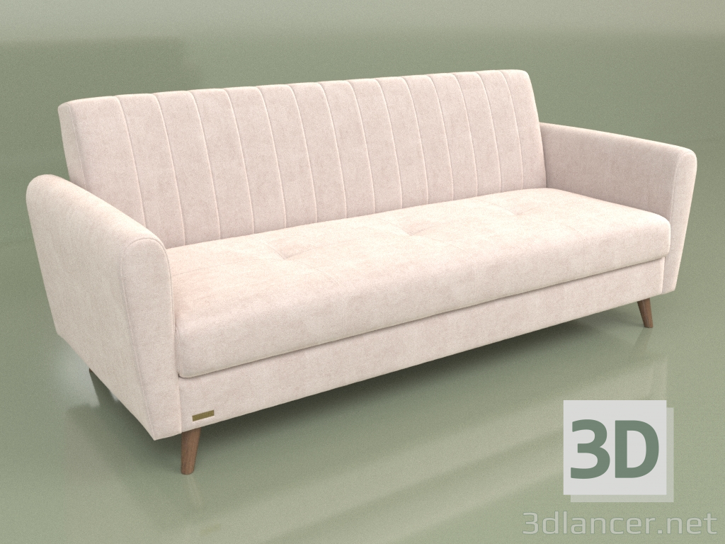 3d model Three-seat sofa Oslo - preview