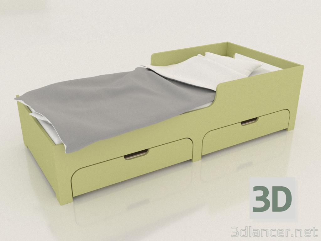 3d модель Ліжко MODE CR (BDDCR1) – превью