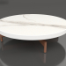 3 डी मॉडल गोल कॉफ़ी टेबल Ø90x22 (सफ़ेद, डेकटन ऑरा) - पूर्वावलोकन