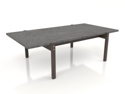 Coffee table Eugene (Dark Concrete, Dark Oak)