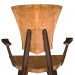 Gran sillón de lirio 3D modelo Compro - render