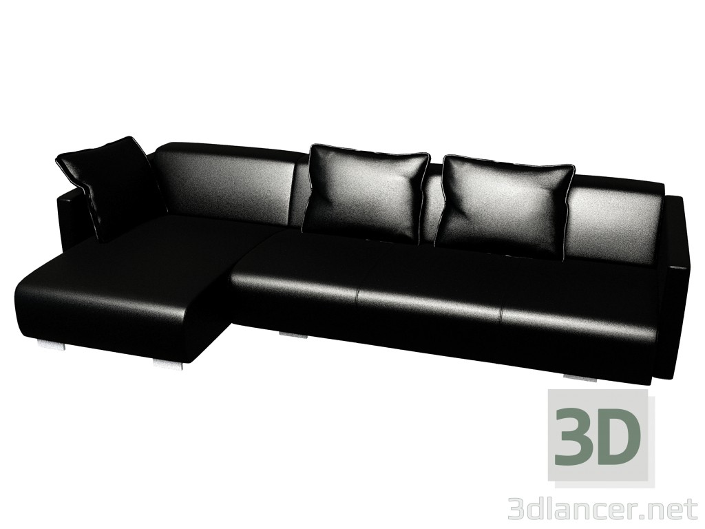 3 डी मॉडल सोफा 6300 1 - पूर्वावलोकन