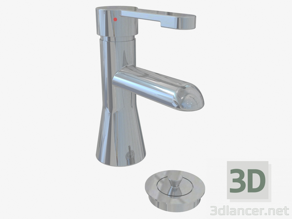 3D modeli Rorskar çıkışlı lavabo bataryası - önizleme