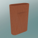 modèle 3D Vase Ridge (H 35 cm, terre cuite) - preview