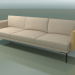 3d model 3-seater sofa 5243 (Natural oak) - preview