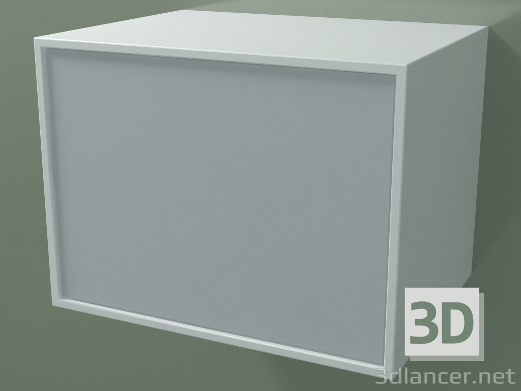 3D Modell Box (8AUABA01, Gletscherweiß C01, HPL P03, L 48, P 36, H 36 cm) - Vorschau