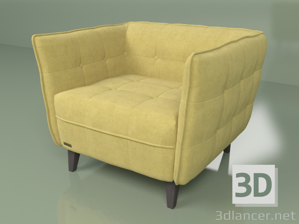 3D Modell Sessel Lester - Vorschau
