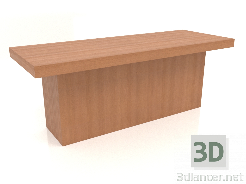 3D Modell Bank VK 10 (1200x450x450, Holz rot) - Vorschau