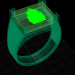 modello 3D di anello di buddha comprare - rendering
