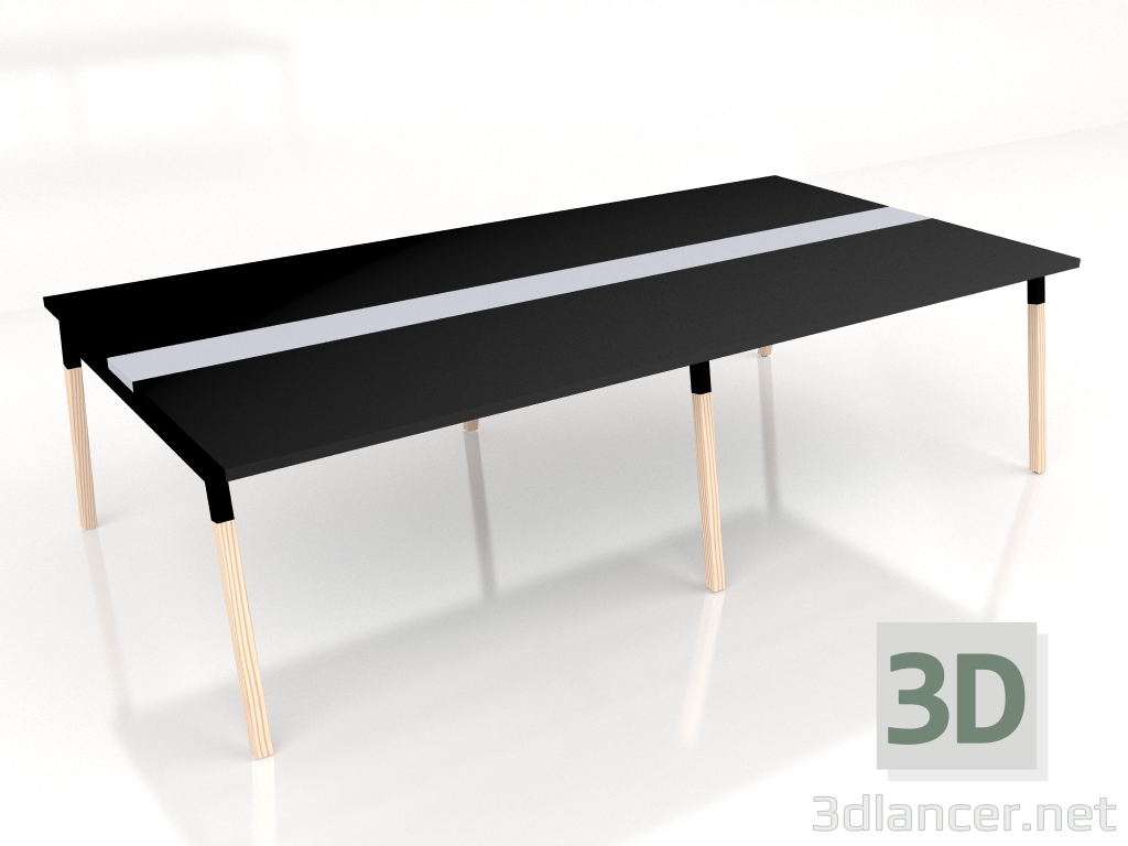 3d model Negotiation table Ogi W Conference SW44+SW44L (2800x1410) - preview
