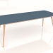 Modelo 3d Mesa de jantar Stafa 220 (Azul Smokey) - preview