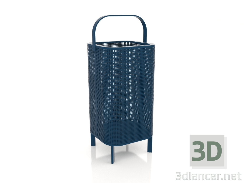 3d model Box for candles 3 (Grey blue) - preview