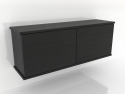 Mensola sospesa SHELF 1000 mm (nero RAL 9005)