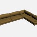 modello 3D Angolo divano Super roy angolare 2 - anteprima