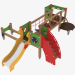 3d model Children's play complex (4201) - preview