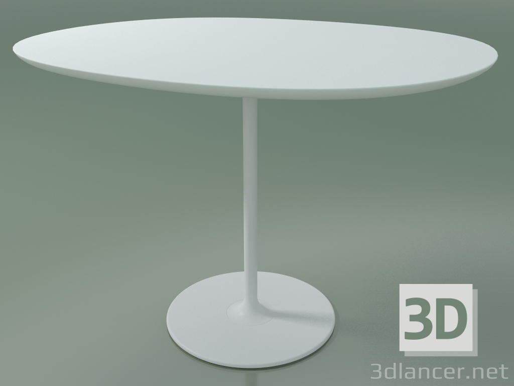 3 डी मॉडल ओवल टेबल 0654 (एच 74 - 90x108 सेमी, एम 02, वी 12) - पूर्वावलोकन