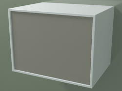 Box (8AUABA01, Gletscherweiß C01, HPL P04, L 48, P 36, H 36 cm)