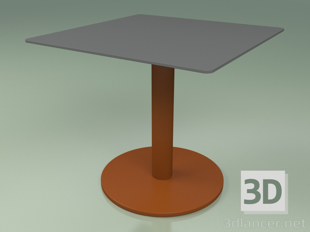 3d model Table 001 (Metal Rust, HPL Gray) - preview