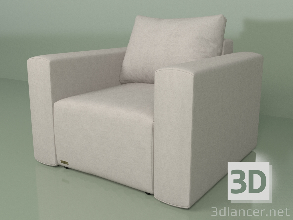 3d model Lisbon armchair - preview