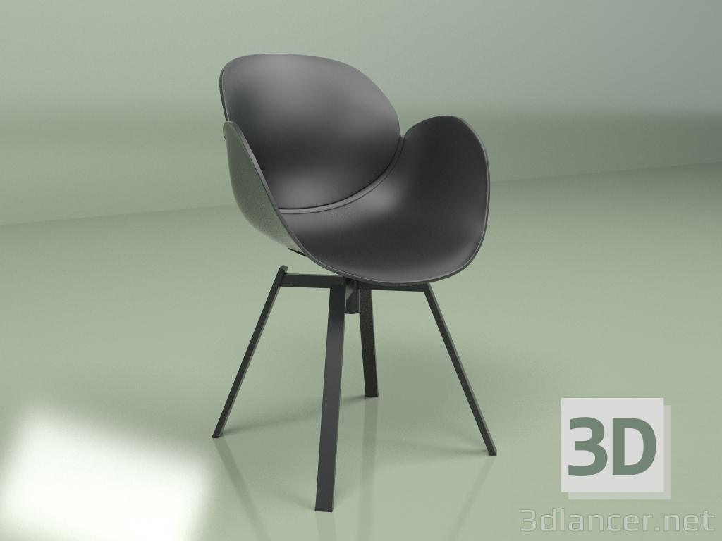 3d модель Кресло Rezeda (черный) – превью