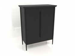 Cabinet MS 04 (1114x565x1400, wood black)