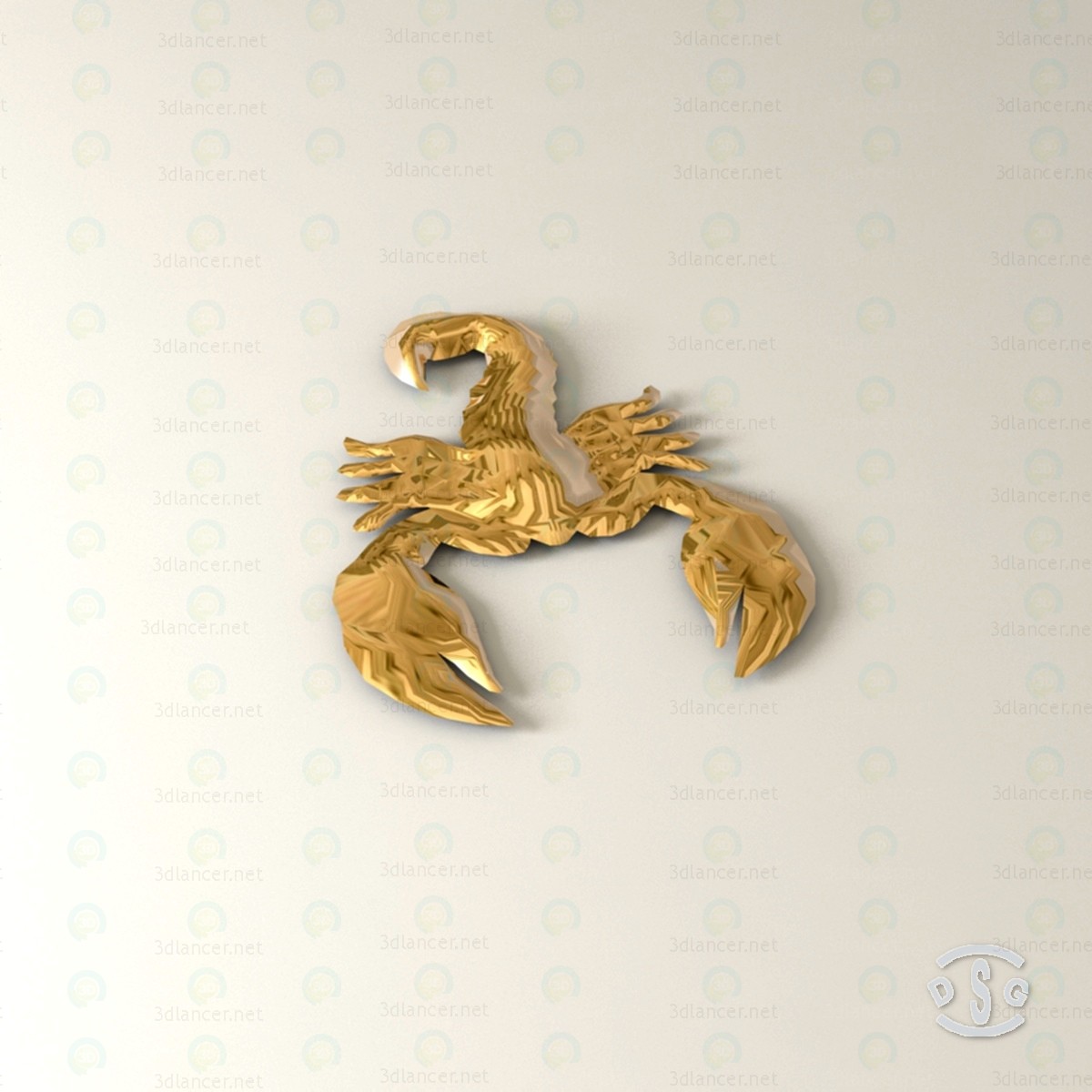 modelo 3D 3D de escorpión - escuchar modelo 3D 3D de escorpión - escuchar