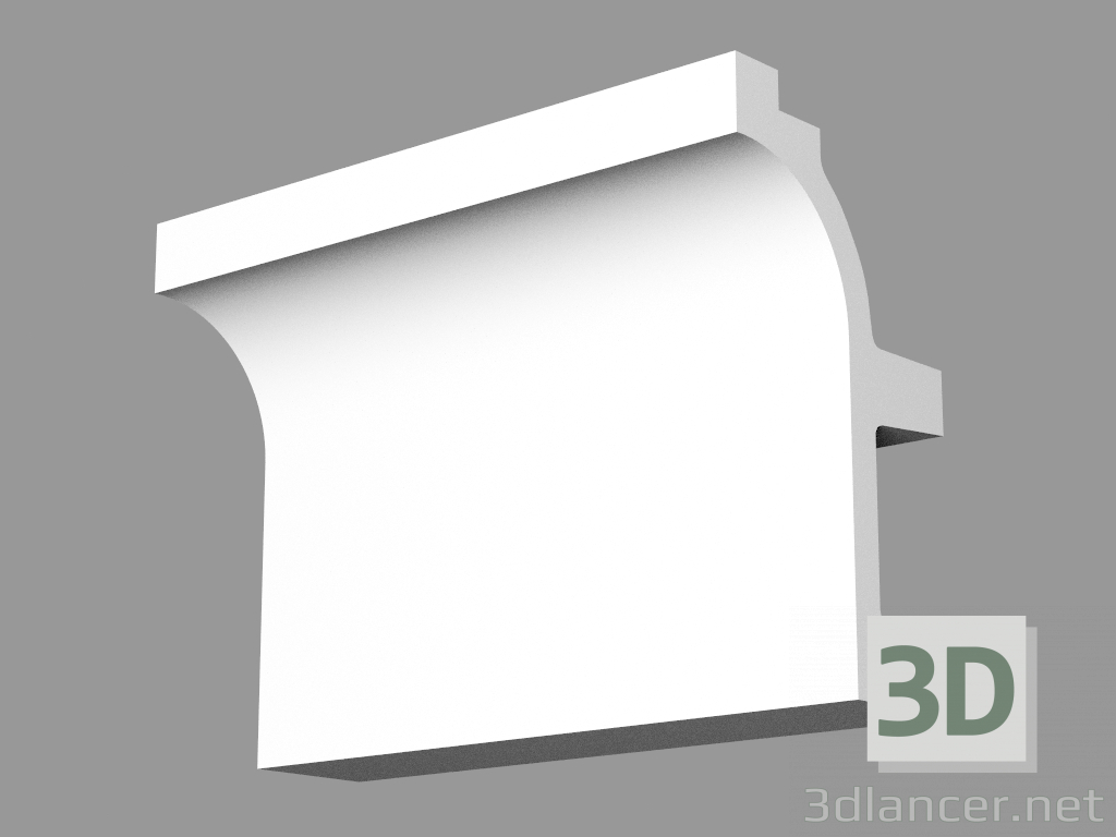 modèle 3D Corniche (K 018) - preview